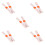 10Rouleaux Rose Pour Pointe Chaussures De Danse Ballet 1