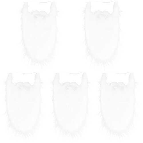 5Pièces Accessoires Barbe Père Pour Et Cosplay