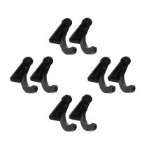 4Paare Klarer Schlägerhalter Wandmontage Robust Und