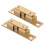 2Stk Schrank Türverschluss Ballfang Kupfer Gold Robust 1