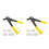 2Sets Multi Color Manual Rivet Tool Single Handle Pulling Core Riveter 1
