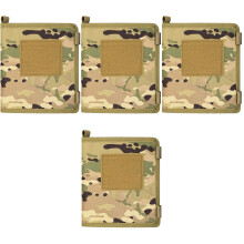 4Pcs Multi-Color Waterproof Map Organizer Tactical Binder Outdoor Use