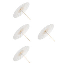 4Pièces Parapluies Papier Chinois Mariage Accessoire DIY