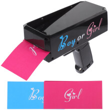 4Sets Origineller Papier-Shooter Gender Reveal Partyspiel Für Gäste