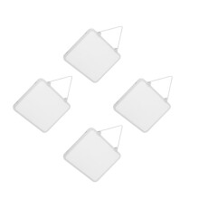 4Pièces Tableau Effaçable Magnétique Beige Pour Notes Et Décor