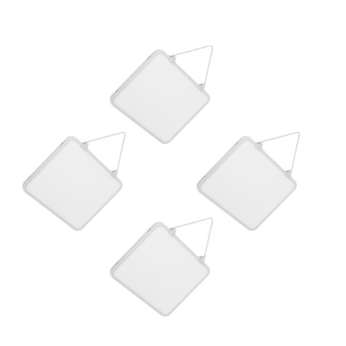 4Pièces Tableau Effaçable Magnétique Beige Pour Notes Et Décor
