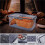 Sealing Bread Box Food Grade Food Storage Container with Snap  Recording Bread Vegetable Fruit Baskets Storage Box 3