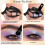 3pcs Eyeshadow Stencil 5 in 1 Silicone Eyeshadow Tool Reusable Eye Makeup Aid Stencils Eye Makeup Aid 5