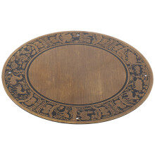 Plaque En Laiton Décoratif Pour Rangement Bois