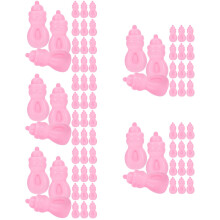 100Stk Doll Flaschen Pink Aus Kunststoff, Spielzeug & Deko