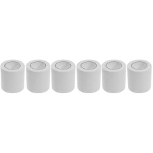 6Rolls White PVC Flexible Skirting Board Covers Adhesive Floor Molding