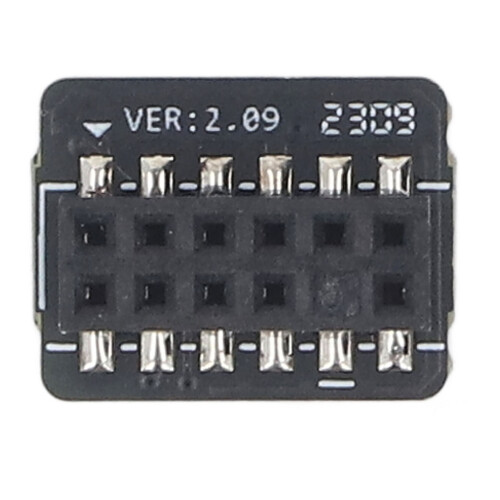 Modulo SLB9670 TPM2.0 SPI 12pin PCB nero per scheda madre 1