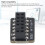 Modulo SLB9670 TPM2.0 SPI 12pin PCB nero per scheda madre 3