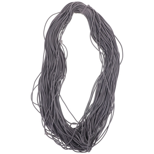 3Stk Grau Bungee Cord Elastisch Für Kleidung Stretch Seil Für DIY 1