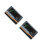 2Pcs Multifunction Black Guitar Tuner Clip 3in1 Electronic Metronome 10