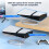 IINE for PS5 Pro Horizontal Stand for Disc & Digital Versions Stable Secure & Easy Installation Space-Saving Design 6