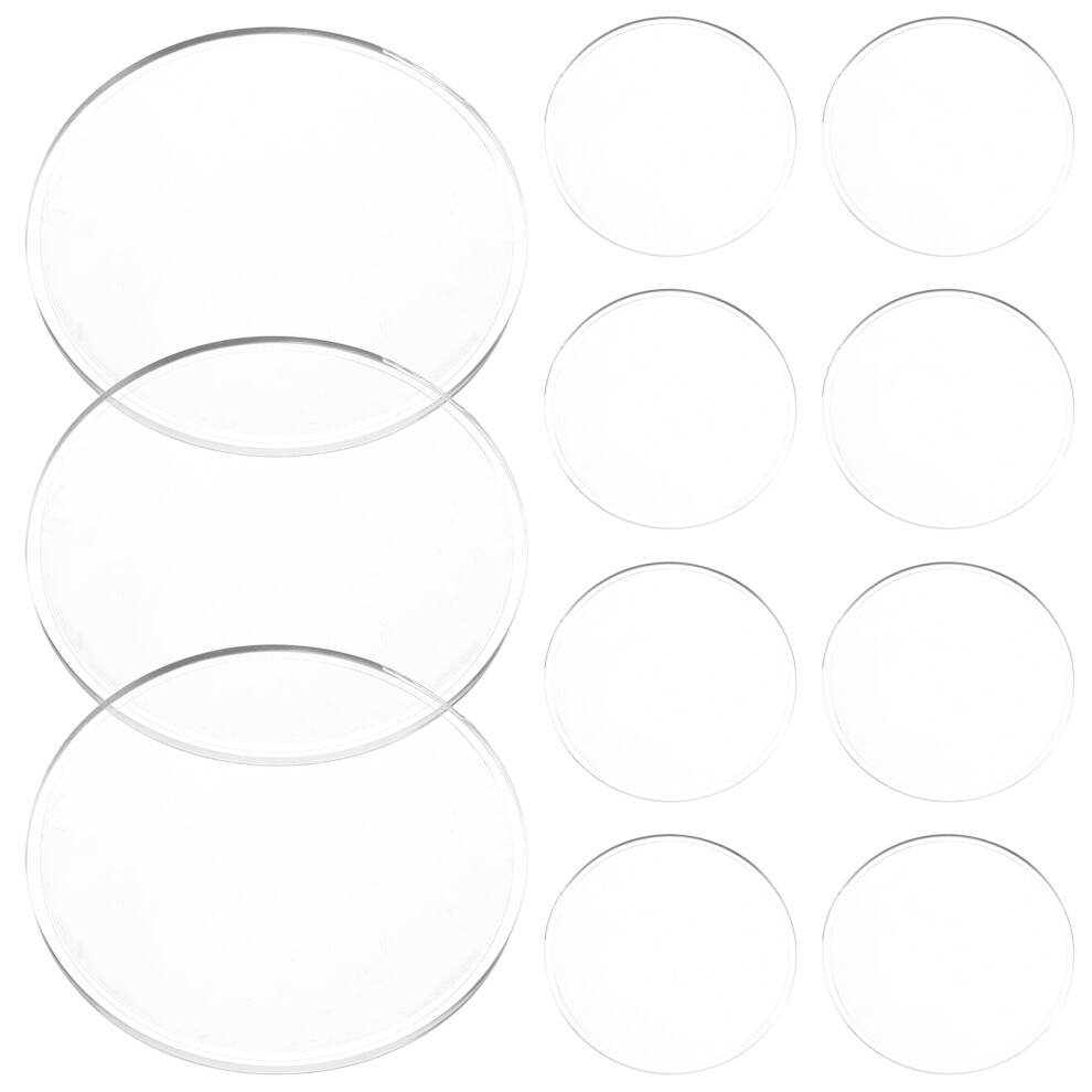 Vaguelly 40Pcs Durable Handheld Magnifier Lens For Books Maps Jewelry Use