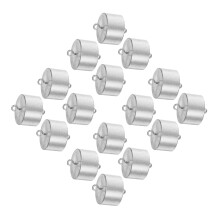 16Pcs Metal Calibration Mass Set with Hooks for Lab Scale Adjustment