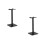 Compact Black Earphone Bracket Aluminum Headphone Stand for Desk 1