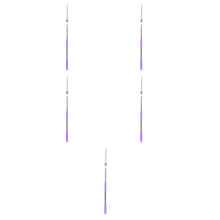 5Stk Wischmop Ersatzgriff Teleskopgriff Drehbarer Mop Stiel