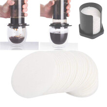 1400 Stück Runde Einweg Filter Kaffee Filter Papiersiebe für Kaffee Maschinen und Espresso Maschinen