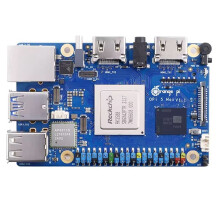 For Orange Pi 5 Max 16GB RAM LPDDR5 Development Board RK3588 2.5G LAN Wi-Fi 6E + BT 5.3 BLE 8K Decoding Single Board