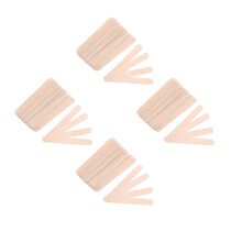 400Pièces Bâtons En Bois Non Fini Xxl Pour Projets DIY École