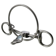Horse Bit Stainless Steel Mouth Comfort Bit Training Equipment Equestrian Supplies Snaffle Bit for Outdoor Horse