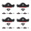 24 Pièces Ensemble De Chapeau De Pirate Cache-Œil Pour Enfant 1