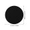 2Pcs Drum Practice Pads Black Rubber Mute Cymbal Silencer Accessories 2