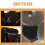 2Pcs Drum Practice Pads Black Rubber Mute Cymbal Silencer Accessories 6