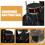 2Pcs Drum Practice Pads Black Rubber Mute Cymbal Silencer Accessories 7