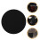 2Pcs Drum Practice Pads Black Rubber Mute Cymbal Silencer Accessories 10