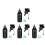 4Pcs Lightweight Sturdy Bead Bottles Plastic Holder for Game Beads 10