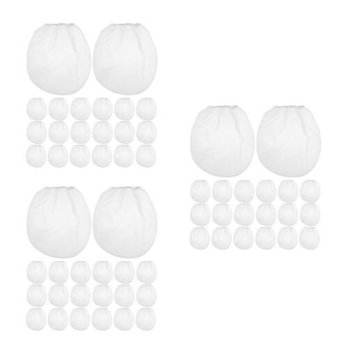 60Stk Maler Farbfiltersieb Aus Nylon, Elastisch, Waschbar, Für Eimer 1