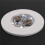 LED Coaster,48 Pack Light  Coasters,LED Bottle Lights,LED Sticker Coaster Discs Light  for Flash Light  Cup 6