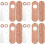 4Sets DIY Holz-Kazoo, Musikbegleiter Mit Top Klangqualität, Hellbraun 6