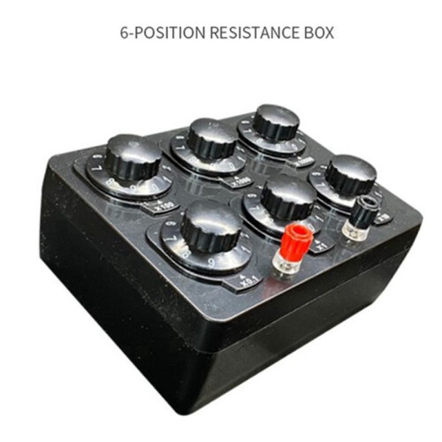 0-99999.9 Ohm Simple Resistance Box Precision Variable Decade Resistor Teaching Instrument Teaching Resistance Box 2