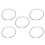 10Pcs Silver Alloy Handbag Bag Chains Durable DIY Replacement Straps 2