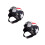 2Pcs Open Face Motorcycle ABS Material Multi Color with Visor 6
