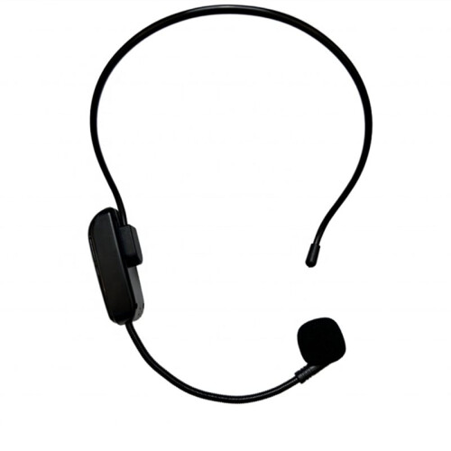 Microfono Portatile Wireless UHF con Ricevitore per Cuffie Auricolari Didattiche e Accessori