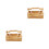 2Pièces Table Multi-Usage Pliante En Bois Pour - 4