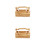 2Pièces Table Multi-Usage Pliante En Bois Pour - 7