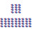 96Pcs Eva Whiteboard Erasers Compact for Office and Classroom 3