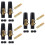 6Sets Altsaxophon Mundstück Kit Mit Kappe Und Blättern Schwarz 9
