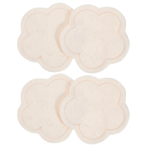 8Paare Wiederverwendbare Brustpads Waschbar Bambusfaser 1