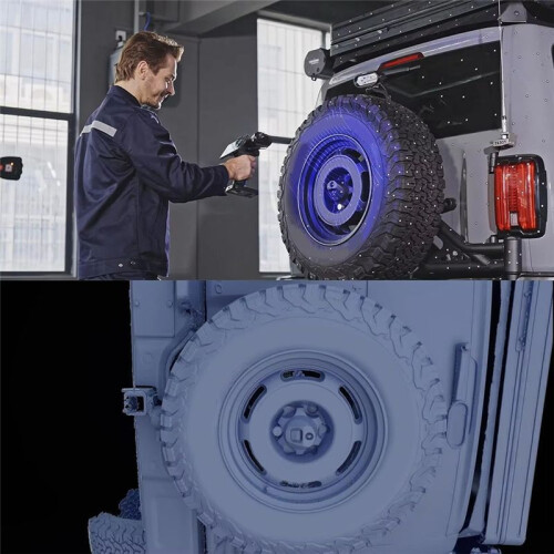 3D Scanning Markers 3.0mm Precision 3D Tracking Dot Reference Point Markers for 3D Scanners for Diffuse Reflection 2
