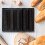 4 St Silikonperforerade Bakformar SmöRgåSform Fransk Baguette BröDform Mat Matta 5 Limpor Non-Stick Bakfoder 5