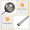 2Pcs Iron Water Ladle Scoop Silver Mud Cleaning Spoon with Long Handle 4
