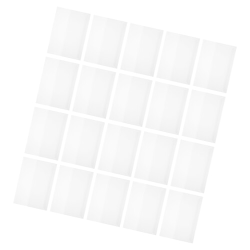 80Stk Transparente Buchumschoner Aus PP Für Dokumente & 2